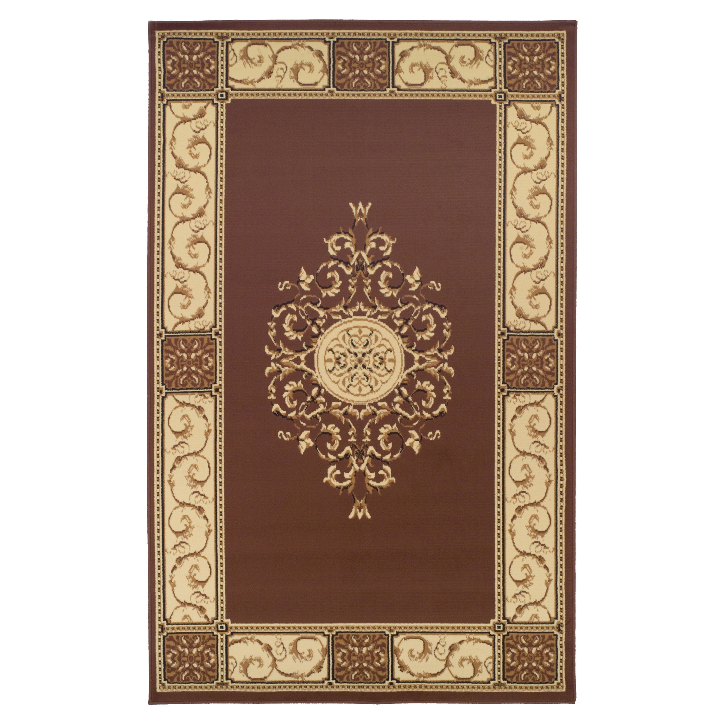 Elegant Medallion Area Rug Collection