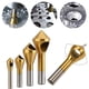 thumbnail image 2 of Juego de herramientas de desbarbado para avellanar con revestimiento de titanio, 4 Uds., brocas para madera y Metal, Zhongbo Business, 2 of 5