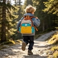 thumbnail image 2 of WAYUTE Kids Backpack Back to School Backpacks Patchwork Color Preschool Toddler Lightweight Sports Commuting Daily Use Bookbag Casual School Activities, 2 of 7