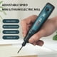 thumbnail image 4 of Kit de herramientas rotativas inalámbricas Wdftyju herramienta rotativa eléctrica 3 velocidades para grabado de carpintería DIY, 4 of 9
