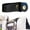 Black, variant on HWHCGZ 1 Pack Tote Bag Top Handle Keeper Non Slip Lock 1 Side Grip Connection Buckle Holder Leather Clasp with Snap Clip for Shoulder Strap Stop Falling Off Handbag Purse Wallet Satchel (Black)