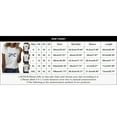 thumbnail image 3 of Fshinging Womens Tops Summer Basic White Short Sleeve Crew Neck Casual Slim Graphic Tees Top, 3 of 4
