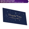 thumbnail image 3 of Thank You Cards with Envelopes blue and gold Foil Designs - Blank Thank You Notes with Envelopes, 3 of 6