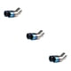thumbnail image 4 of Sidaley Silenciador de escape Universal para coche, punta redonda de acero inoxidable, revestimiento de garganta trasera, puntas de tubo de Type4 NO4, 4 of 6