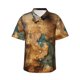 thumbnail image 1 of Fotbe Antique Map Adventure Scene Camisa Hawaiana para Hombre Unisex – Camisa Casual de Verano con Botones de Manga Corta de Algodón y Lino,Large, 1 of 7
