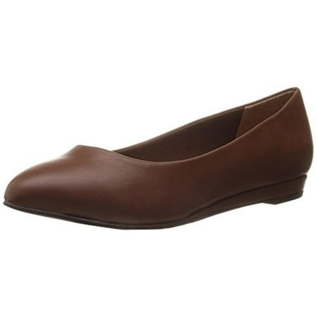 Soft Style by Hush Puppies Womens Darlene Leather Slip On Round-Toe Shoes