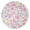 Pink Breast Cancer-3, variant on Pink Breast Cancer Awareness Pattern Round Blanket,Comfortable Soft Flannel Throw Blanket,All Season,Warm Lightweight Blankets for Sofa Bed Couch Living Room Chair 47"x47"