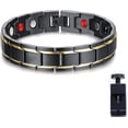 thumbnail image 1 of EGNMCR Stainless Steel Magnetic Bracelet Health Function yoga bracelet, 1 of 1