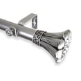 thumbnail image 4 of Home Decorative Blossom Curtain Rod 160-240" - Light Gold, 4 of 4