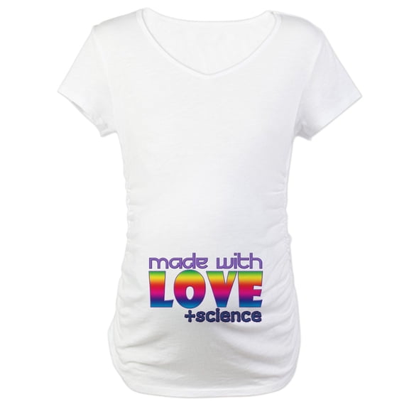 CafePress - Babby Formed Maternity T Shirt - Cotton Maternity T-shirt, Cute & Funny Pregnancy Tee