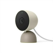 Restored Google Nest Cam 1080p Full HD Indoor Wired Security Camera (2nd Gen), Linen (Refurbished)