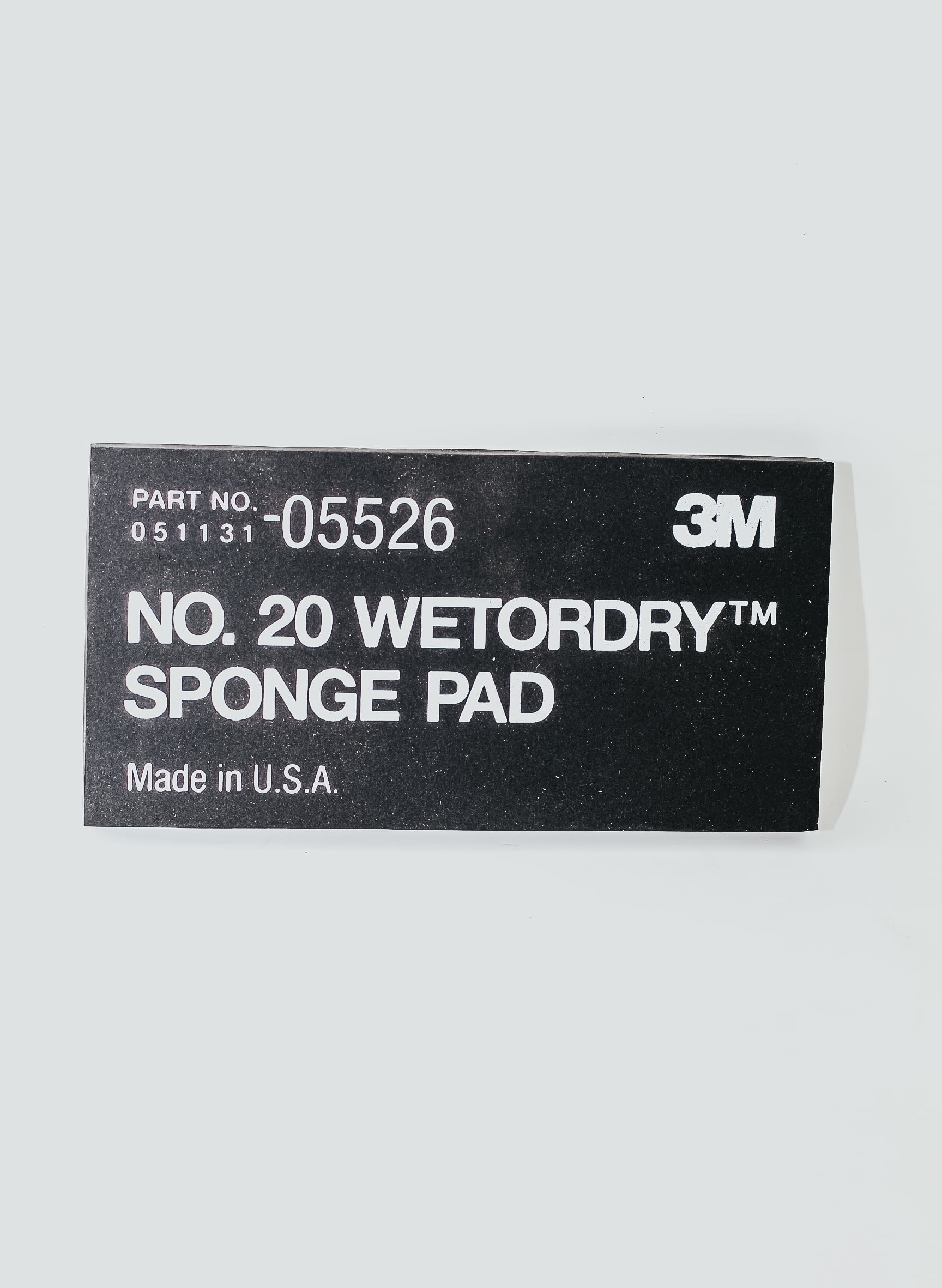 Box of 5 3M-5526 2 3/4 x 5-1/2 x 3/8 3M Wetordry Sponge Pad 20 05526 