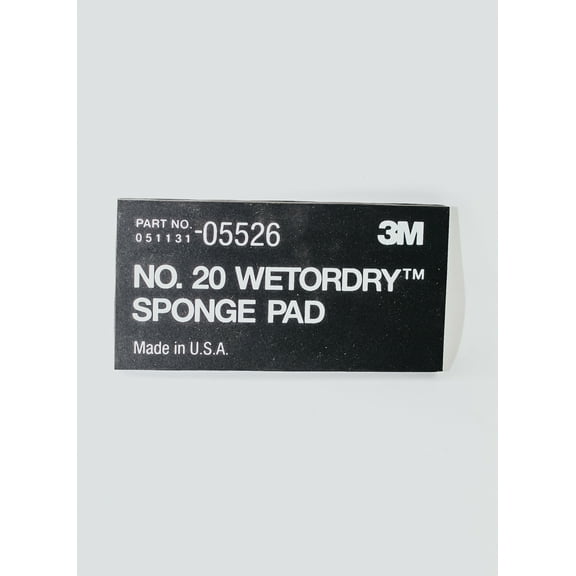 3M 05526 WetorDry Sponge Pad No.20 (5 Pack)