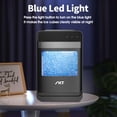 thumbnail image 6 of IKT Nugget Ice Maker Countertop, Self-Cleaning,Touch Panel, Night Light  Portable Pebble Sonic Ice Machine with Soft Chewable Ice for Home, Kitchen, Office,Camping, Gray, 6 of 13