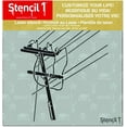thumbnail image 2 of Stencil1 Power Lines Art Stencils, 5.75" x 6", 2 of 5