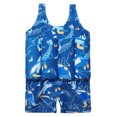 thumbnail image 2 of IBTOM CASTLE Kid Toddler Boys Girls Floatation Swimsuit with Adjustable Buoyancy Baby Float Suit Swim Vest Swimwear Bathing Suit, One Piece, 2 of 8