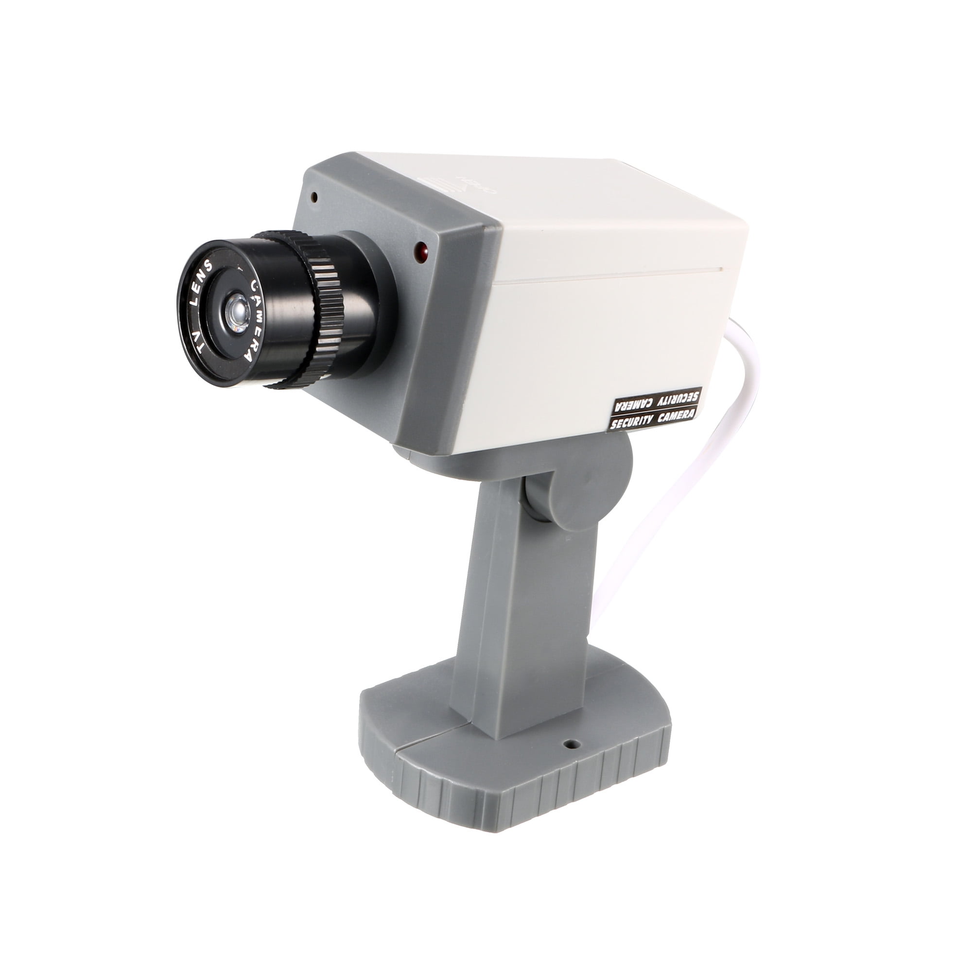 Uxcell Plastic 145x53x155mm Fake Security Camera with LED