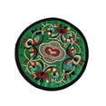 thumbnail image 2 of Wosthever Posavasos para bebidas, tapete étnico Vintage para taza de té, almohadilla bordada portátil, almohadillas aislantes, decoración de para Mostrada Verde Wosthever HA067842-06, 2 of 6