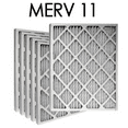 thumbnail image 2 of 20x25x1 MERV 11 Pleated Air Filter 6PK | 19.5x24.5x.75 - Actual Size, 2 of 5
