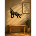 thumbnail image 6 of Dark Finish Gothic Wolf Wall Art – 3D Handcrafted Iron Sculpture Mystical Decor for Home & Office, 6 of 6