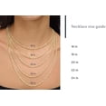 thumbnail image 5 of gold-plated Rope Chain Necklace for Men & Women – 14k gold-plated necklace 10k or 14k gold-plated, Lightweight, Premium Craftsmanship, 5 of 5