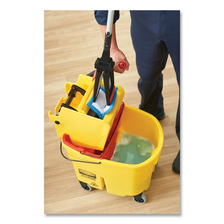 WaveBrake 2.0 Bucket/Wringer Combos, Side-Press, 35 qt, Plastic, Red WaveBrake 2.0 Bucket/Wringer Combos, Side-Press, 35 qt, Plastic, Red