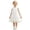 F115-White, variant on FYDUU Toddler Girls Tulle Dress Summer Casual Dresses Colorful Floral Embroidery Princess Dress Sleeveless Stylish Party Sundress 4-5 Years