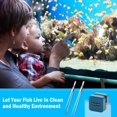 thumbnail image 2 of ORUYROP Mini Aquarium Glass Cleaner Magnet Brush with 2 PCS Aquarium Tweezers, Magnetic Glass Cleaner Brush Aquarium Scrubber Magnetic Algae Scraper for Fish Tank Glass Cleaning Tools, 2 of 7