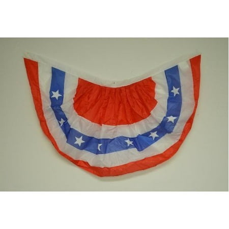 Nylon USA Flag Patriotic Bunting July 4th Party Decoration Banner