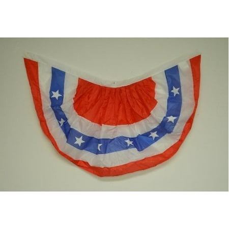 Nylon USA Flag Patriotic Bunting July 4th Party Decoration Banner