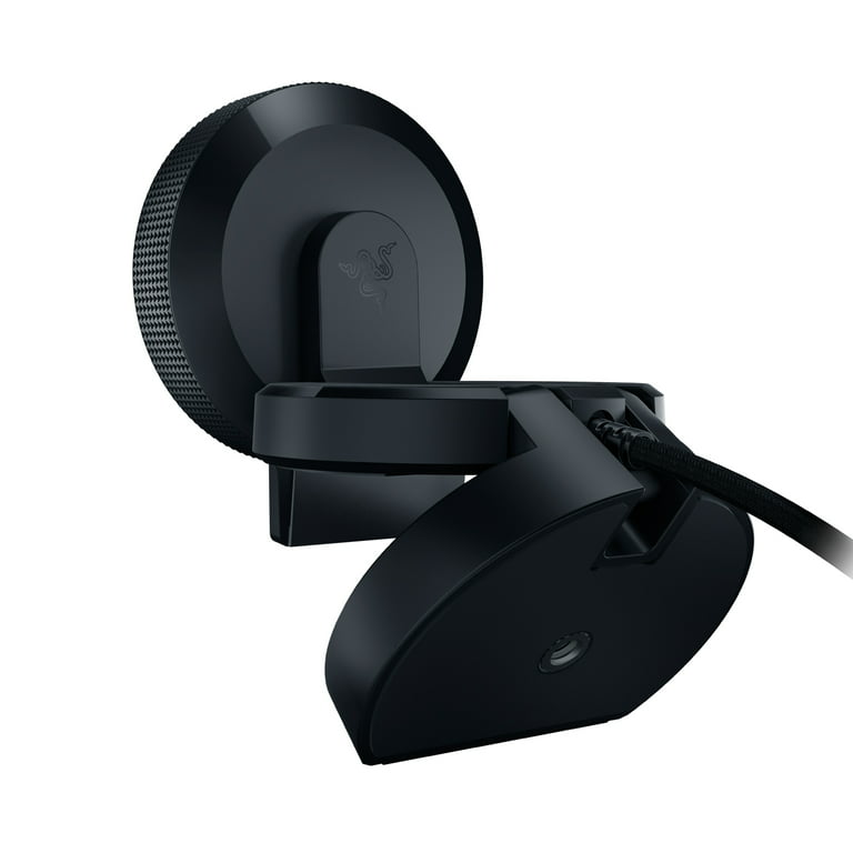 Razer Kiyo Streaming Webcam, Full HD, Auto Focus, Ring Light with  Adjustable Brightness, Black