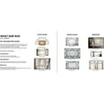 thumbnail image 2 of 7â€™ x 9â€™ Black and White Abstract Breakage Area Rug, 2 of 9