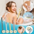 thumbnail image 3 of Fridja Scrub Bath Brush Bath Brush Long Handle Rub Bath Brush Bath Soft Hair Back Bath Brush Rub Bath Artifact Back Brush Clearance, 3 of 3
