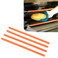 thumbnail image 1 of 4 Pcs Bouclier de Grille de Four en Silicone Protecteur de Grille de Four Doublure de Bord Thermique Accessoires de Four pour Cuisine Restaurant, 1 of 8