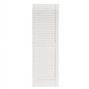 Perfect Shutters IL501535049 Premier Louver Exterior Decorative Shutter Paintable - 15 x 35 in