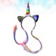 thumbnail image 2 of Aros de lentejuelas brillantes para la cabeza, diadema de unicornio brillante, accesorio para el cabello para fiesta de máscaras, banda para el cabello, suministros para fiestas de conciertos, 2 of 5