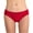 Big Red, variant on Women Front Smooth Side Pleats Swim Bikini Briefs Beach Pants Swimsuit