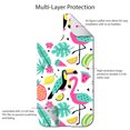 thumbnail image 4 of DistinctInk Custom SKIN / DECAL compatible with OtterBox Defender for iPhone 11 Pro (5.8" Screen) - Summer Graphics - Flamingo Toucan Pineapple, 4 of 5