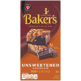 Baker's Baking Chocolate Bar 100 Cacao Unsweetened, 4 Oz