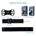 thumbnail image 3 of Running Armband Phone Holder 2 In 1 Arm Band Wrist Band Black, 3 of 6