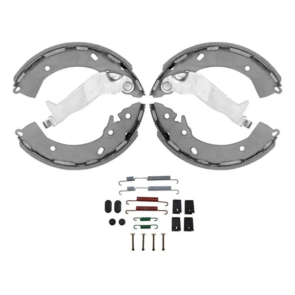 Rear Brake Shoes & Brake Shoe Springs for Hyundai Accent SE 2013-2022 2PC Kit