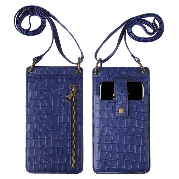 Diseño De Partición Mujeres Bolso Para Teléfono Móvil Estilo Vertical Bolso Bandolera Patrón De Cocodrilo Monedero De Un Hombro Regalo Para Navidad Cumpleaños Año Nuevo Advancent AP006545-03