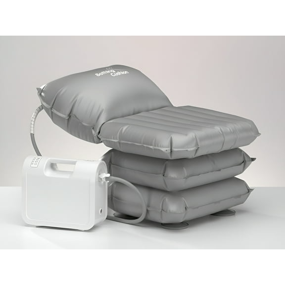 Mangar Bathing Cushion with Compressor 17.5 X 23 X 15.8 Inch 1 Each