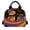 Rainbow Capybara Artist, variant on POLERO Insulated Lunch Bag Showcasing Capybara Artist Rainbow Print - Durable Reusable Bag for Office School Daily Use