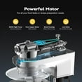 thumbnail image 6 of SPECSTAR 6 in 1 Multifunctional Stand Mixer with 8.5 Quart Stainless Steel Bowl, 660W 10 Speed Tilt-Head, Silver, 6 of 8