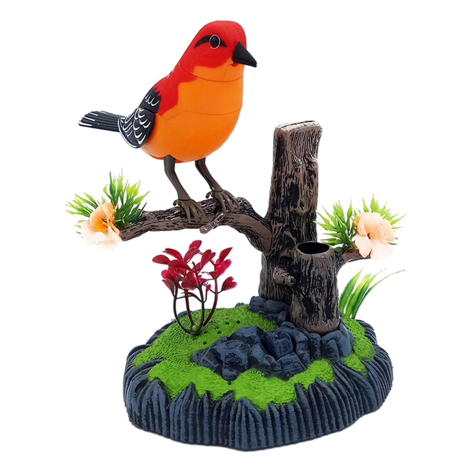 Shangren Singing Chirping Birds Toys Battery Operated Electronic Animal Pets C Other