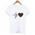 thumbnail image 4 of T-Shirt à Manches Courtes à Col Rond à Manches Courtes pour Femme, 4 of 4