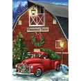 thumbnail image 3 of Briarwood Lane Christmas Tree Farm Pickup Garden Flag, 3 of 4