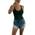 thumbnail image 2 of Dellytop Women's Summer Scoop Neck Sleeveless Cotton Ribbed Tank Top, 2 of 3