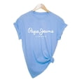 thumbnail image 1 of New style pure cotton couple fashion printed T-shirt loose short-sleeved women's clothing, 1 of 4